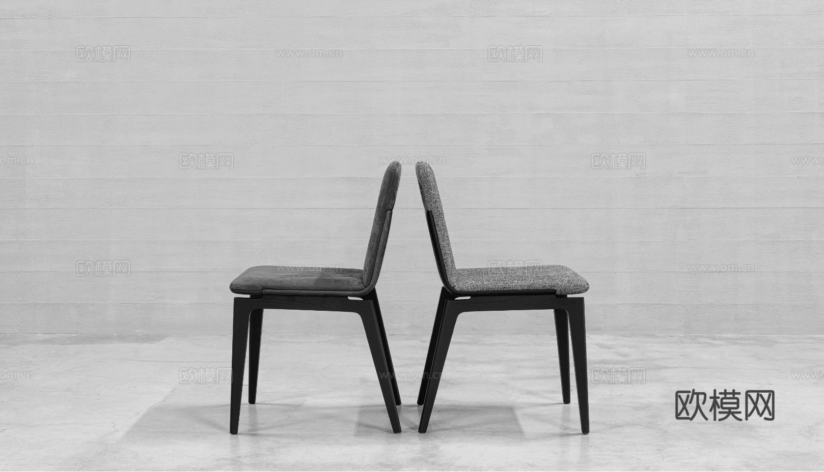 cierre 餐椅3d模型下载（渲染图3）