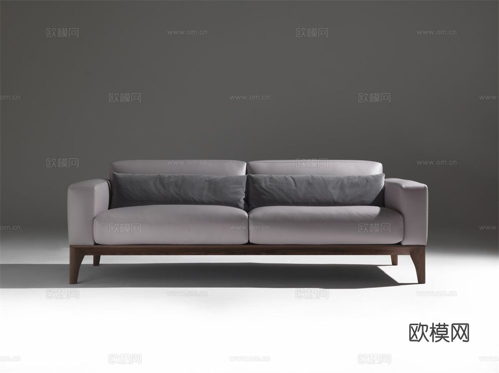 porada 意式双人沙发3d模型下载（渲染图3）