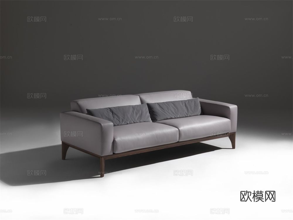 porada 意式双人沙发3d模型下载（渲染图2）