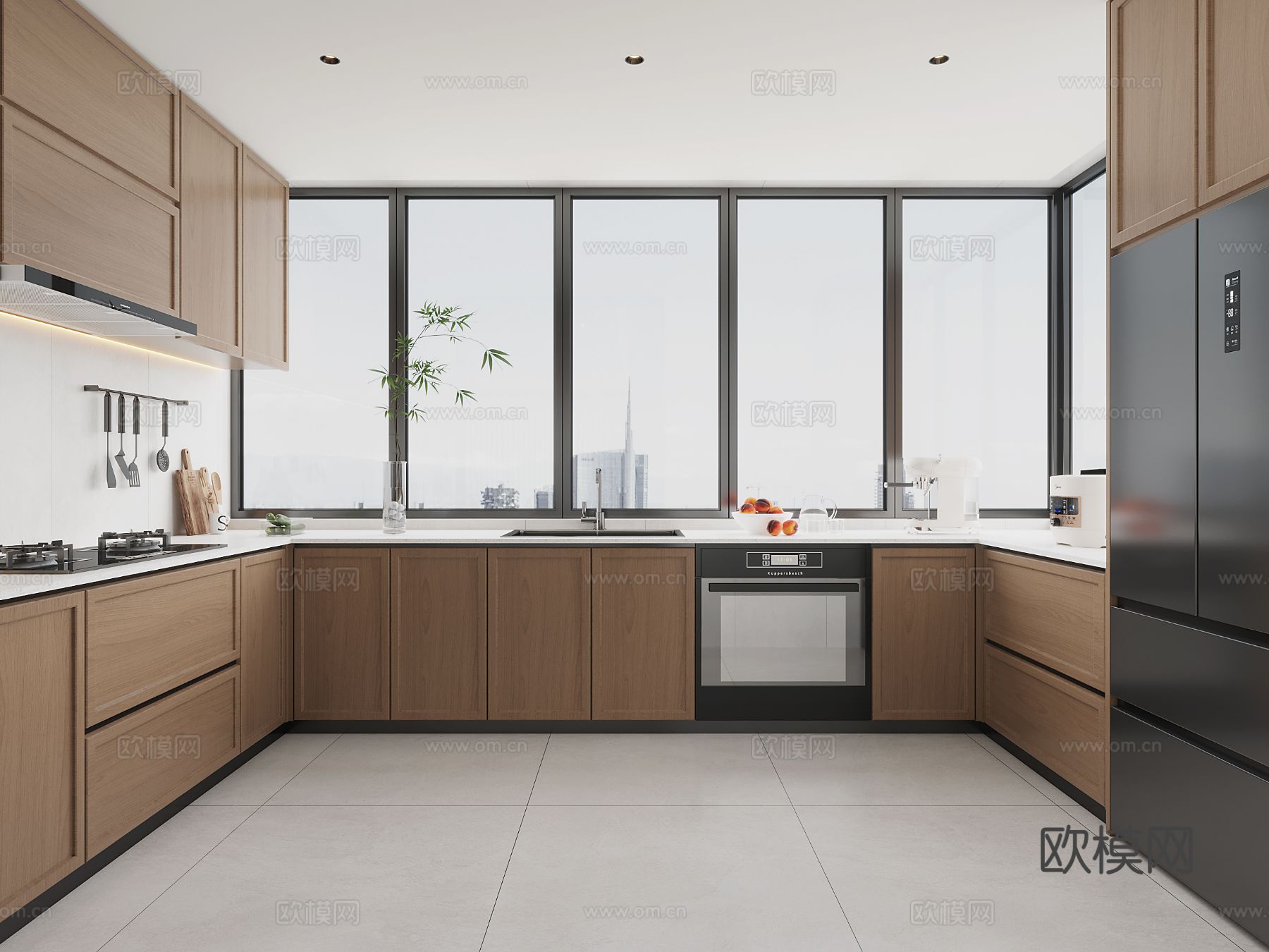 宋氏美学装修效果图下载（渲染图4）