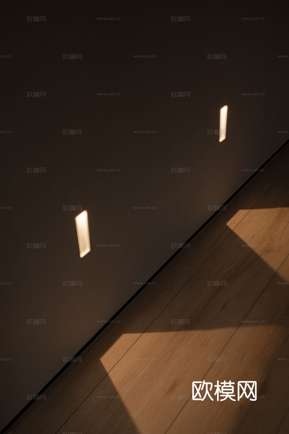 现代家装效果图 客厅卧室餐厅 高级黑白灰效果图下载（渲染图13）