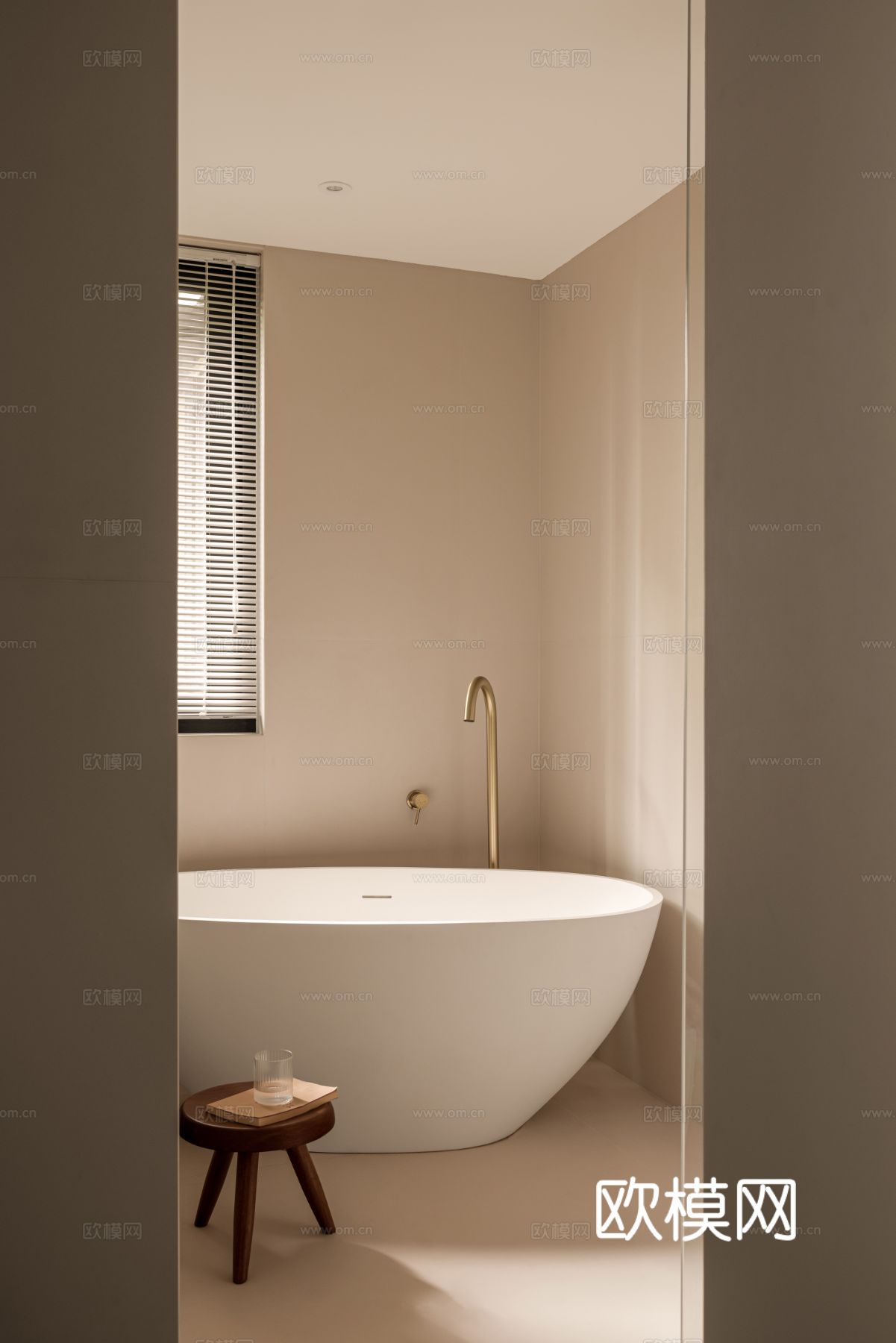 现代家装设计 客厅卧室餐厅 黑白灰 公寓效果图下载（渲染图11）