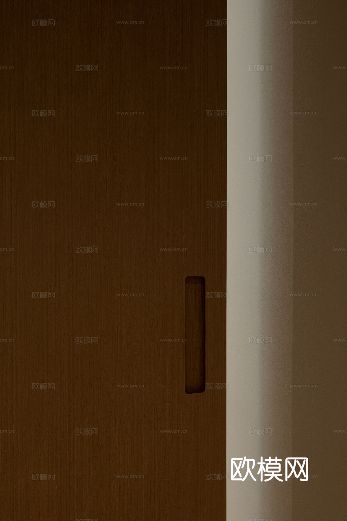 现代家装效果图 客厅卧室餐厅 高级黑白灰效果图下载（渲染图14）