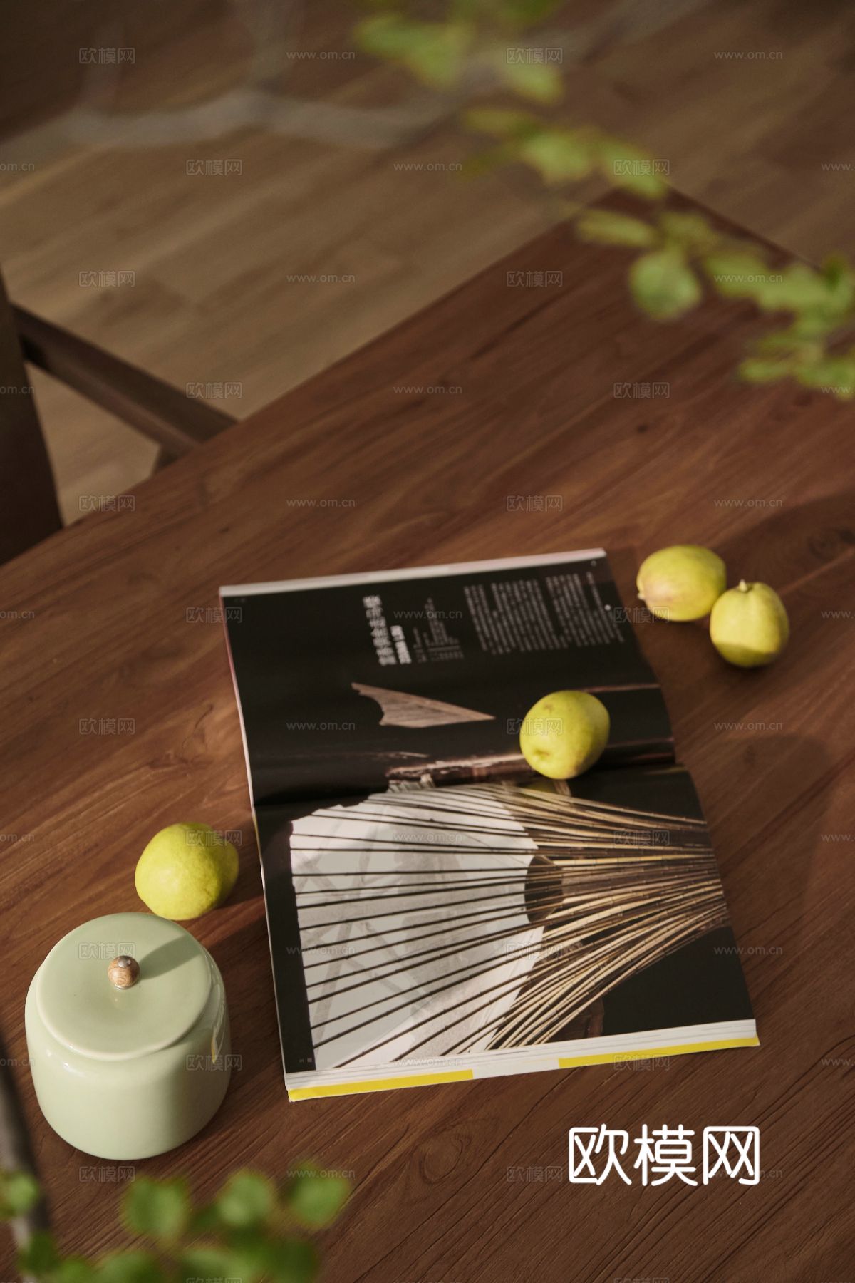 原木风家装设计客厅卧室餐厅 高级灰  极简效果图下载（渲染图7）