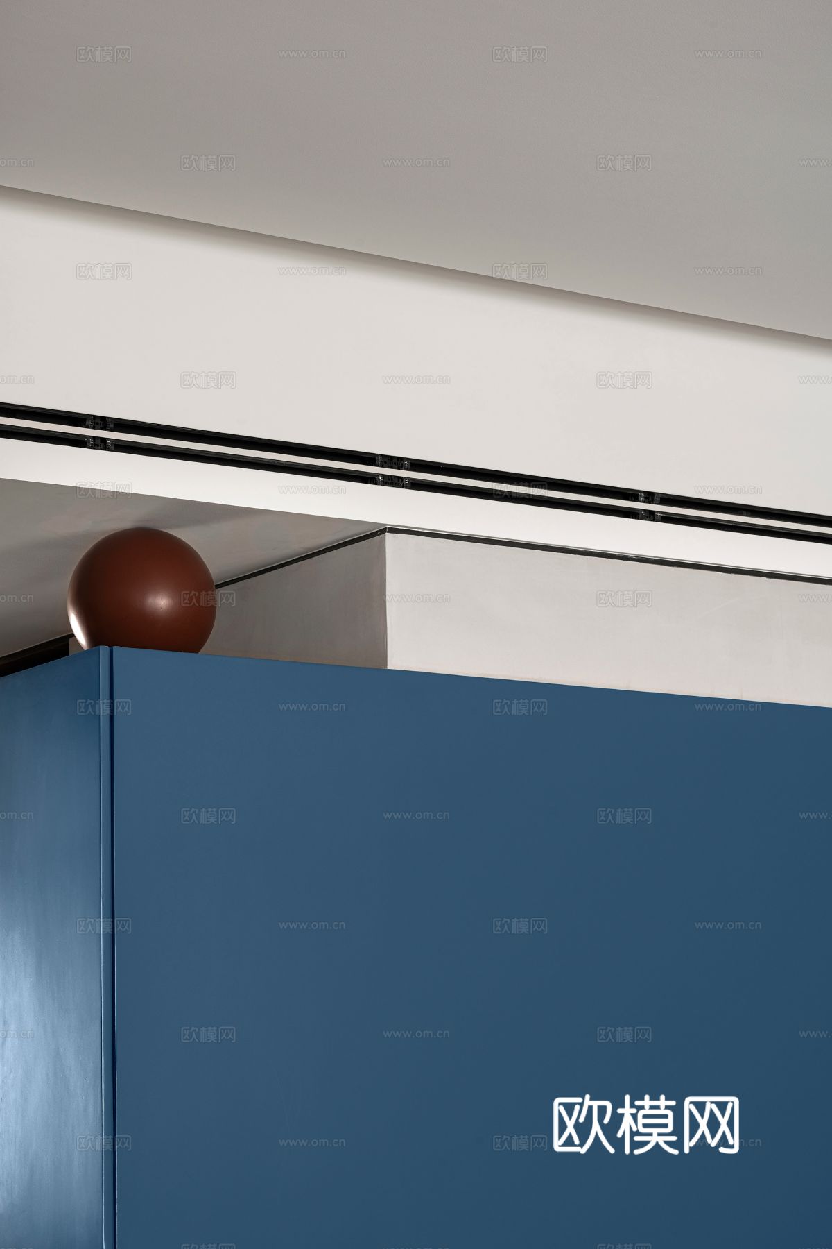 现代侘寂家装设计 客厅卧室餐厅 高级灰 极简设计效果图下载（渲染图16）