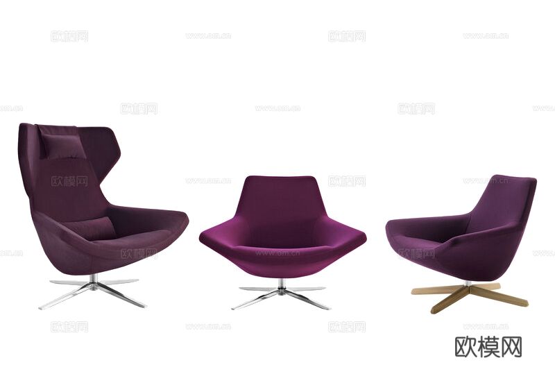 B&B Italia休闲椅下载（渲染图4）