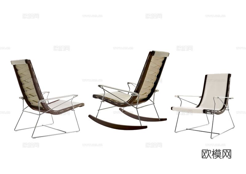 B&B Italia 摇摇椅 躺椅下载