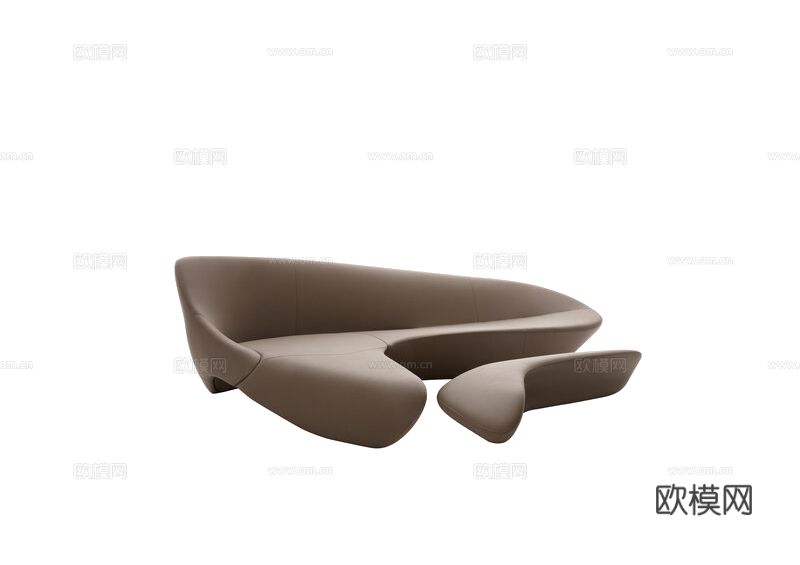 B&B Italia 弧形沙发