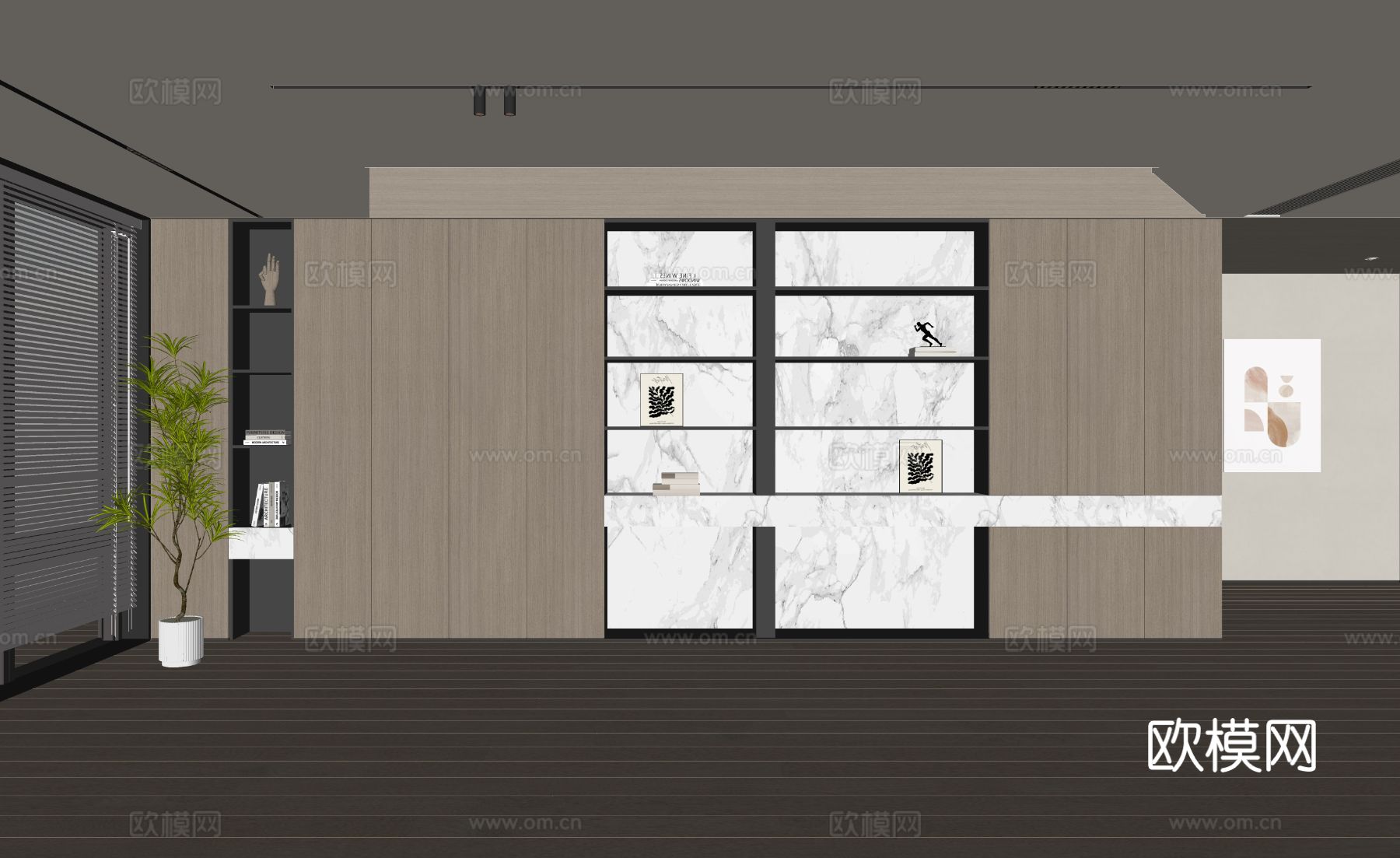 现代客厅 奶油客厅 沙发背景墙 客厅背景 奶油风背景墙su模型