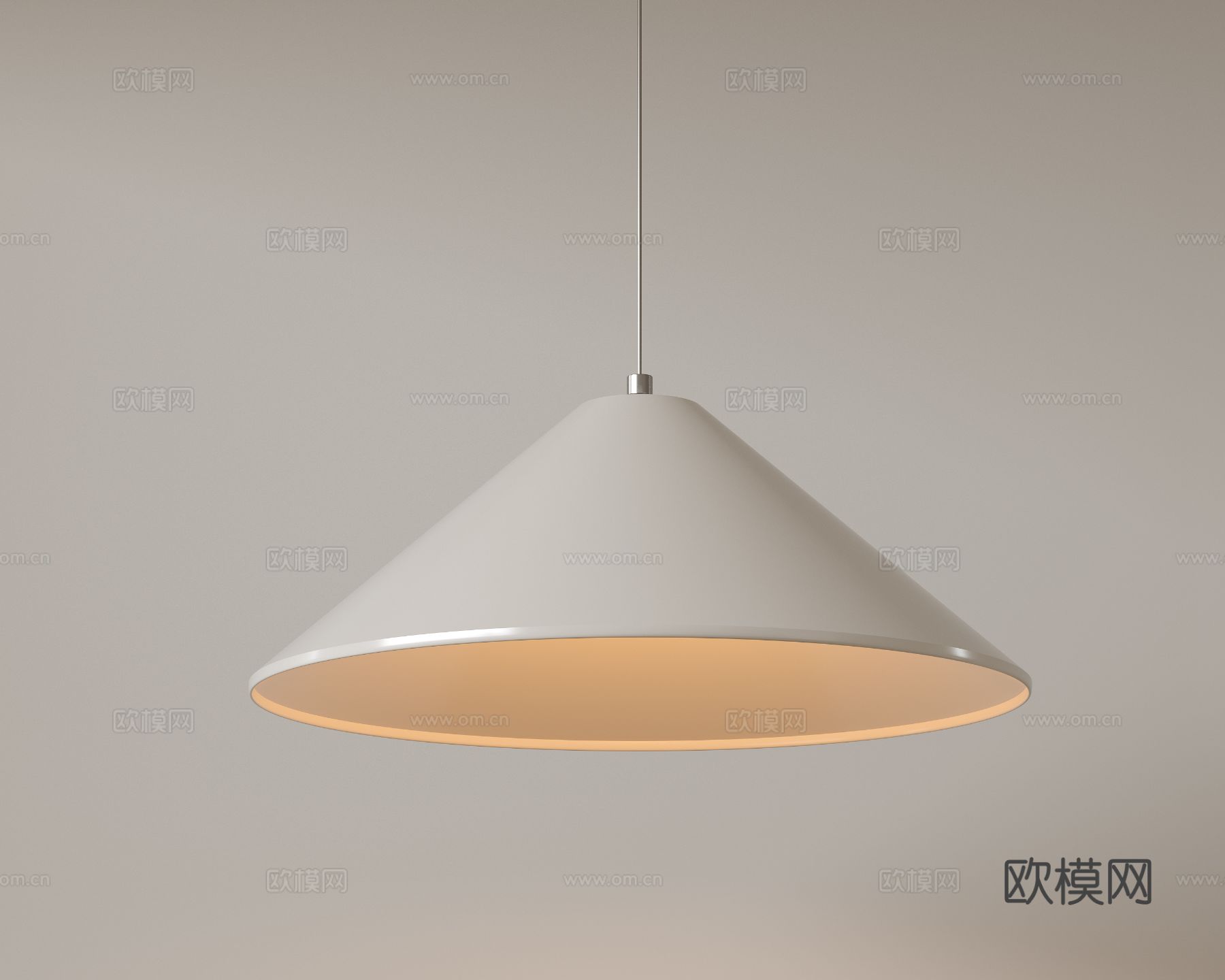 现代极简吊灯 中古奶油风吊灯 北欧简约吊灯 餐厅吊灯su模型