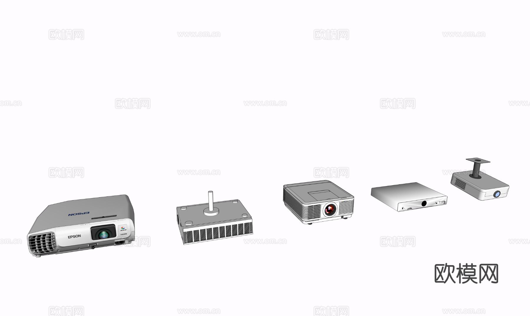 常用投影su模型