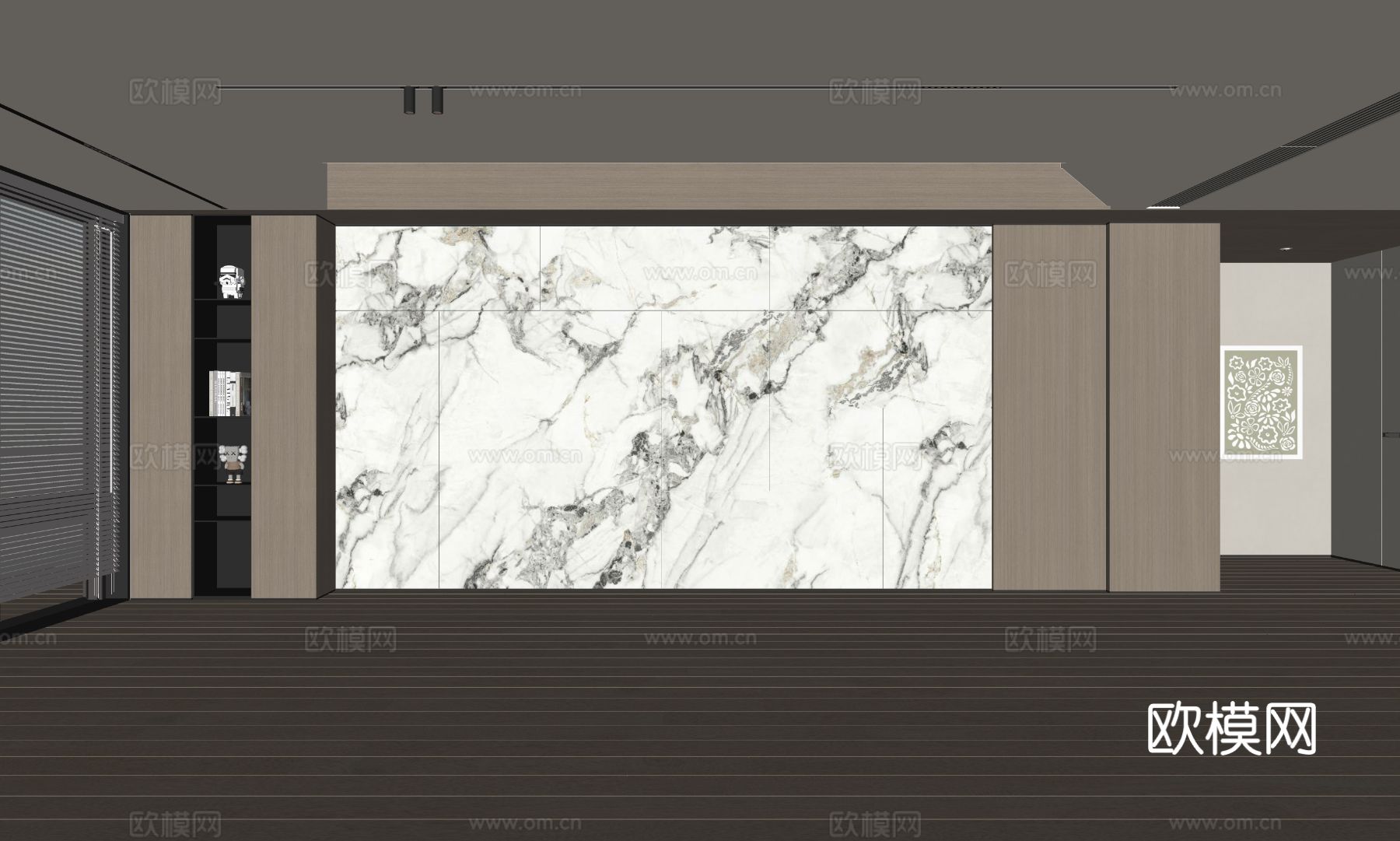 现代客厅 奶油客厅 沙发背景墙 客厅背景 奶油风背景墙su模型