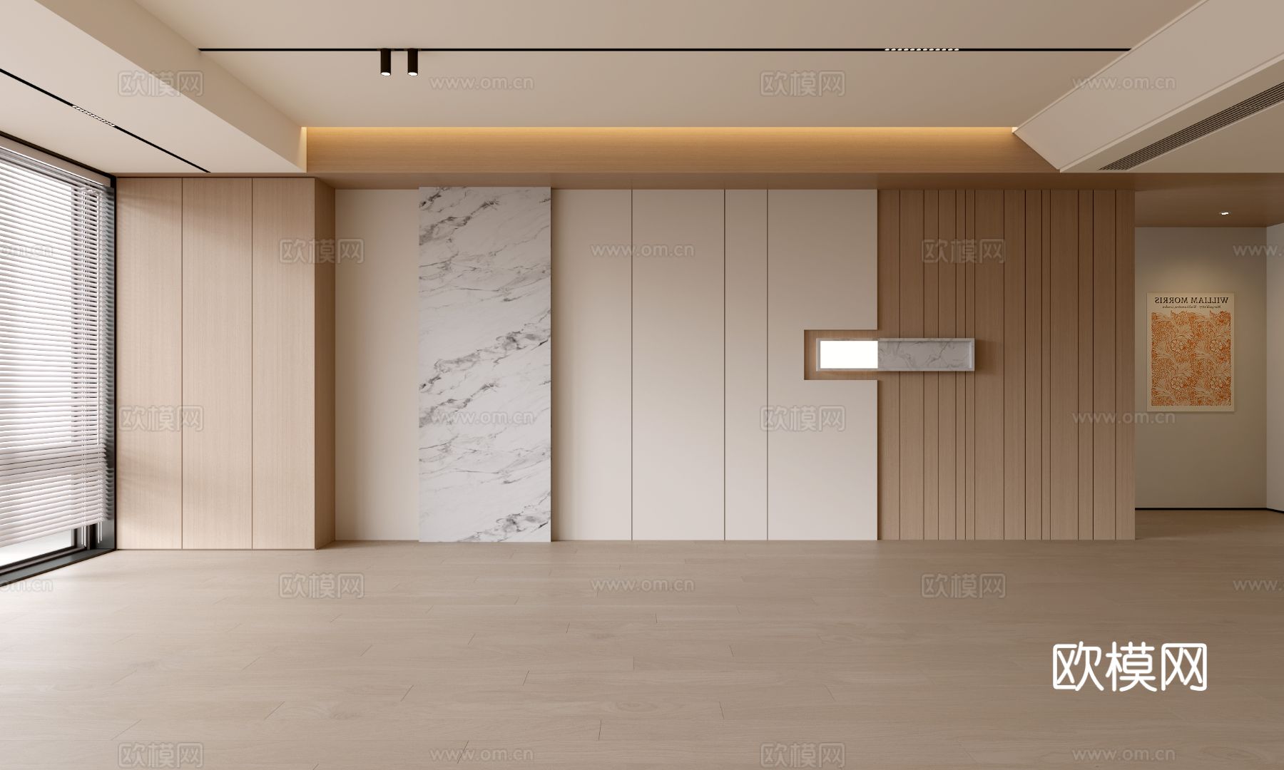 现代客厅 奶油客厅 沙发背景墙 客厅背景 奶油风背景墙su模型su模型