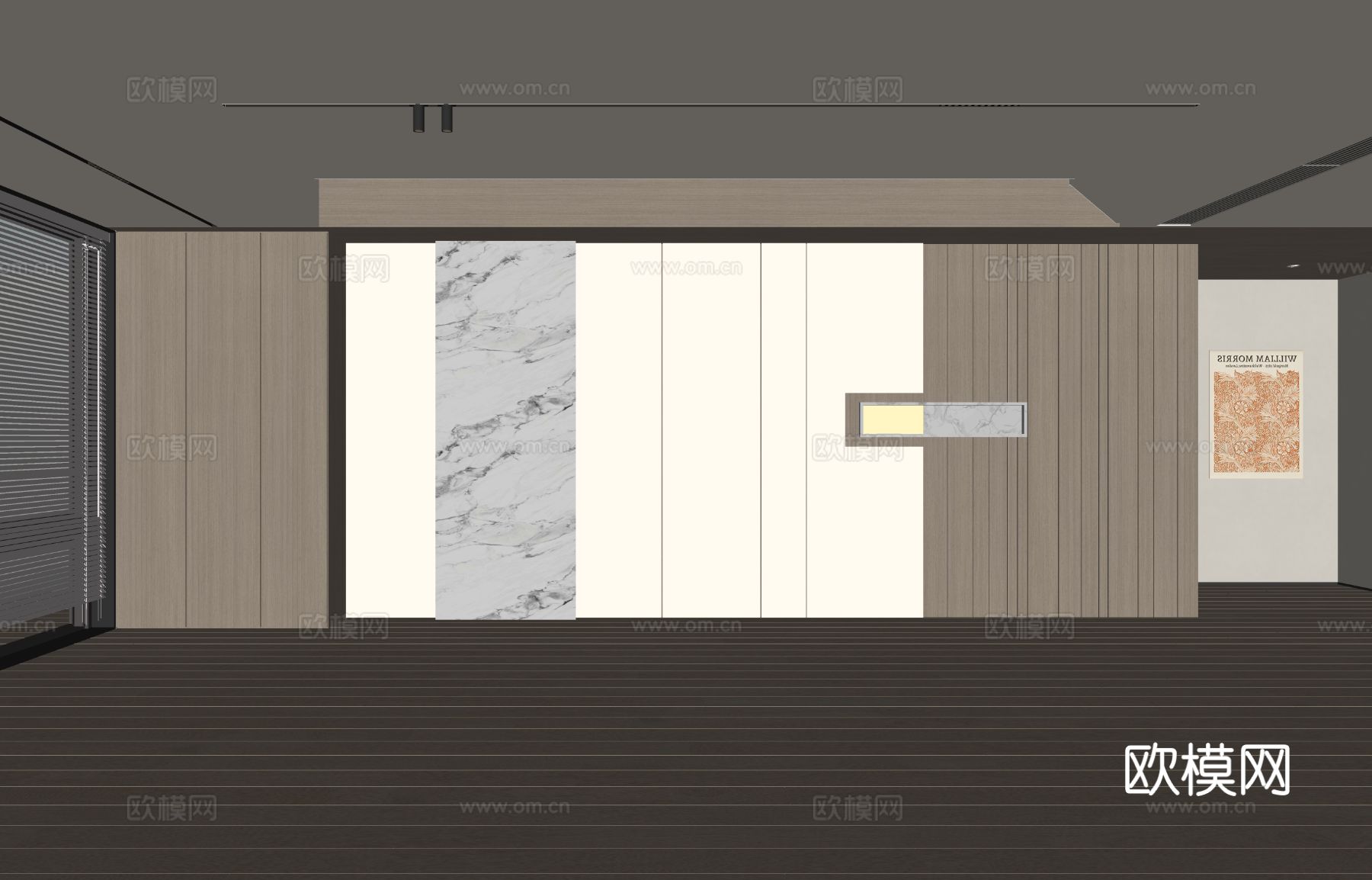 现代客厅 奶油客厅 沙发背景墙 客厅背景 奶油风背景墙su模型su模型