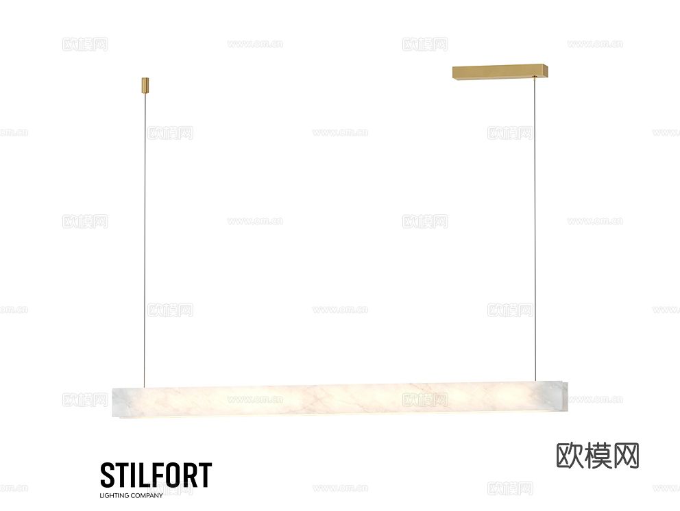 Stilfort 书房吊灯 办公吊灯3d模型下载（渲染图1）
