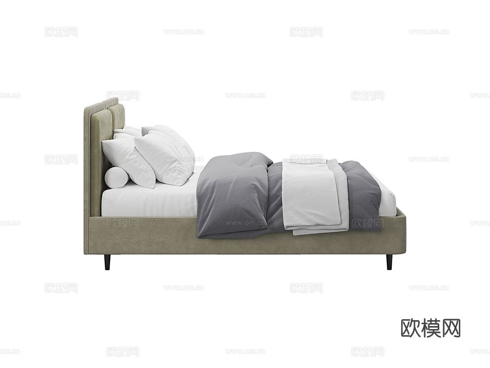 MEBELFORM 双人床3d模型下载（渲染图3）