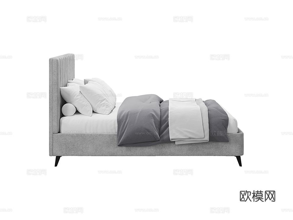MEBELFORM 双人床3d模型下载（渲染图3）