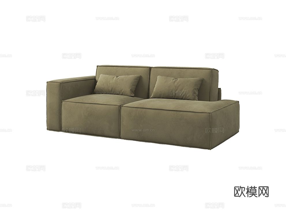 MEBELFORM 双人沙发3d模型下载（渲染图5）