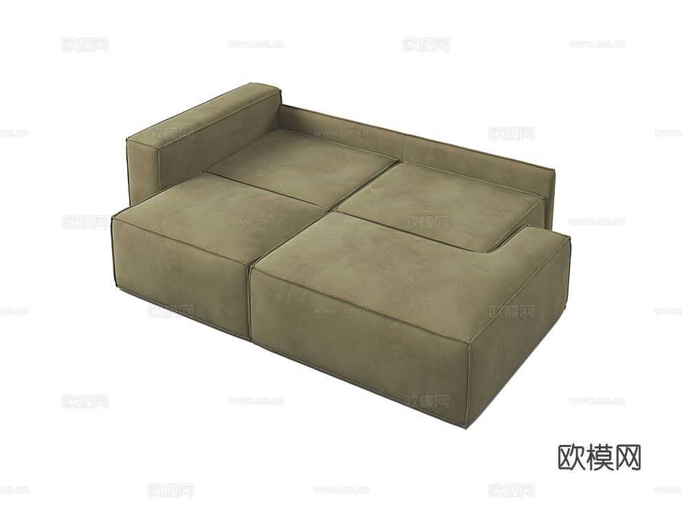 MEBELFORM 双人沙发3d模型下载（渲染图3）