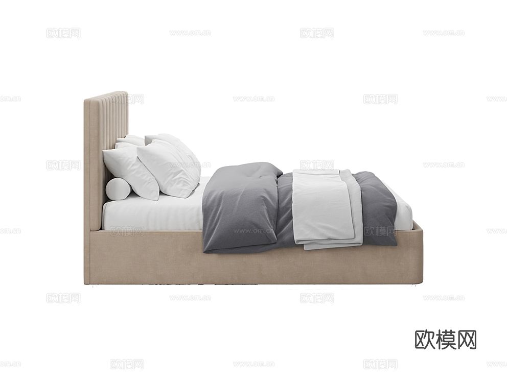 MEBELFORM 意式双人床3d模型下载（渲染图3）