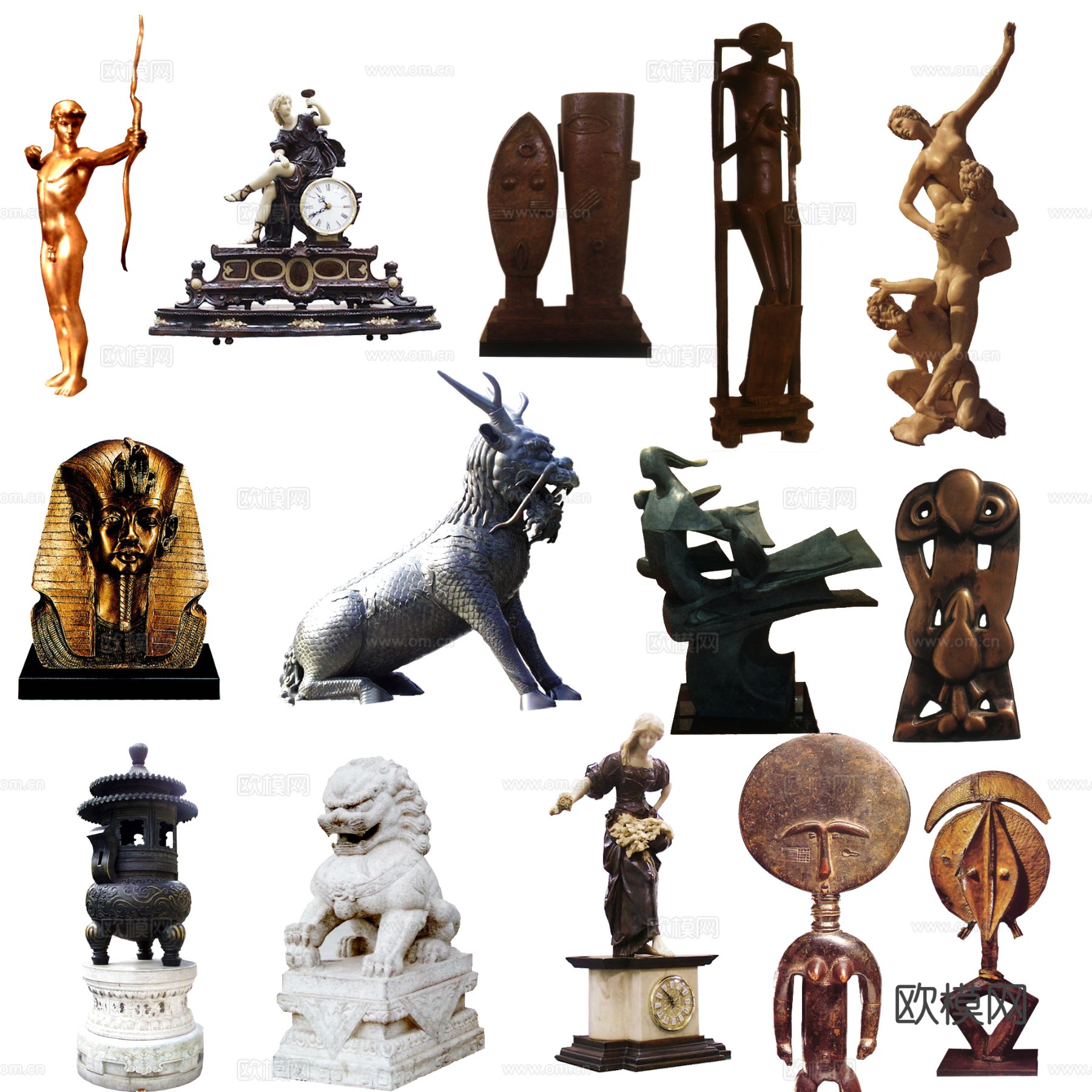 欧式简欧景观小品 汀步 摆件 工艺品