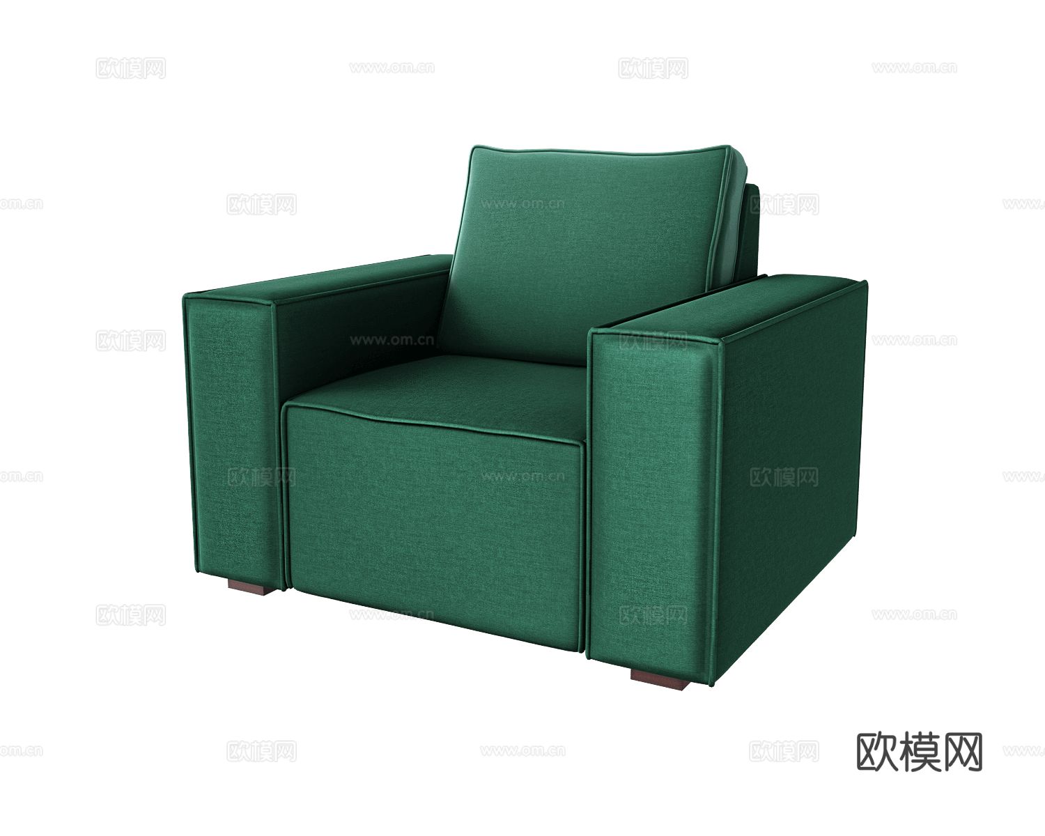 Scandic 单人沙发3d模型下载