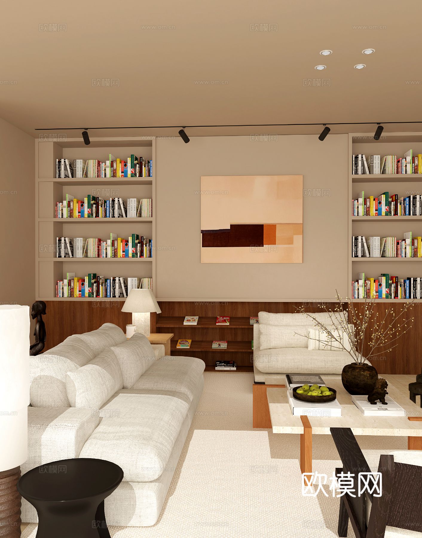 WJID 黄全 x 刘姮 梦想改造家客厅3d模型