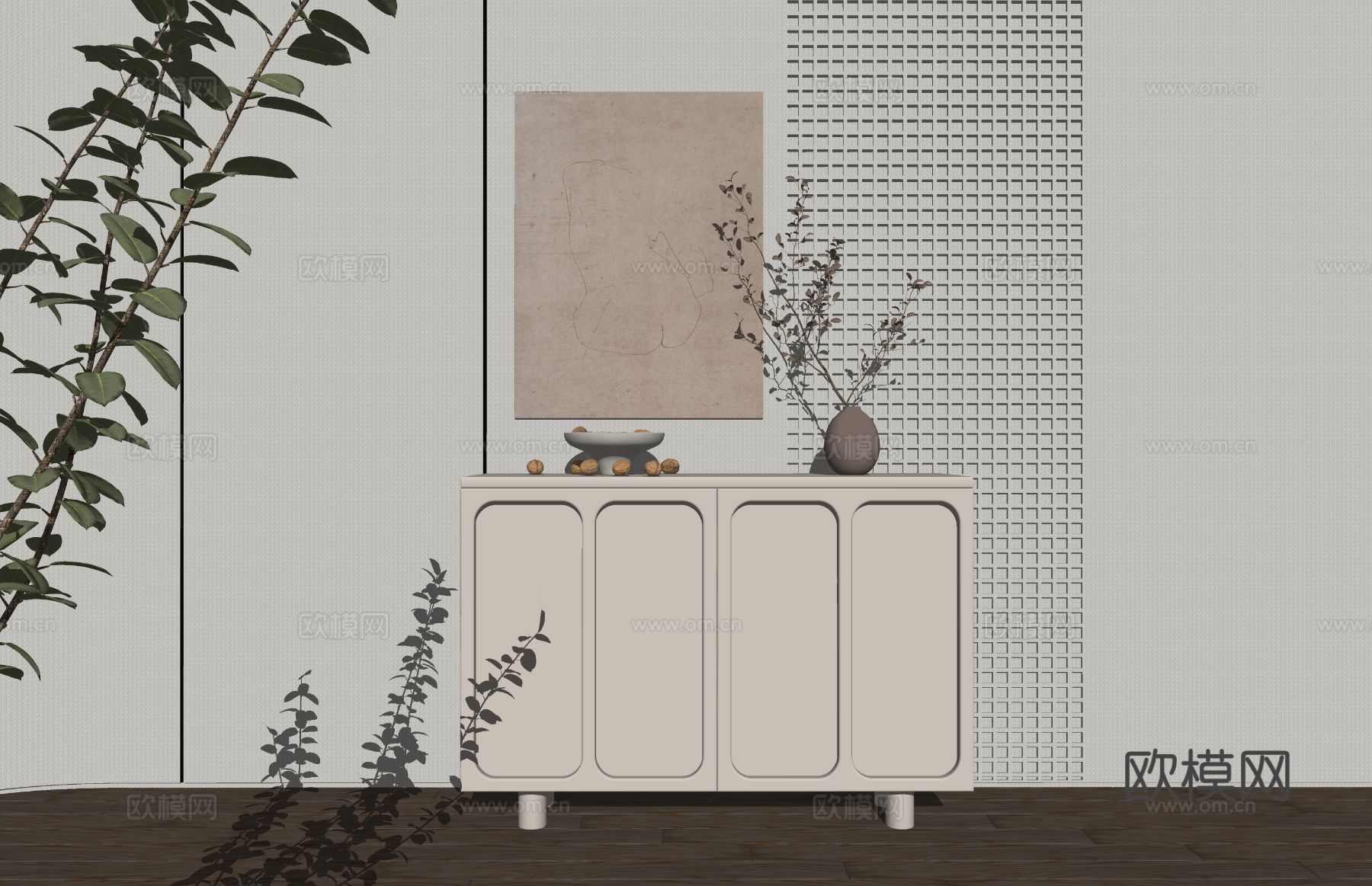 饰品 陈设饰品 陈设su模型