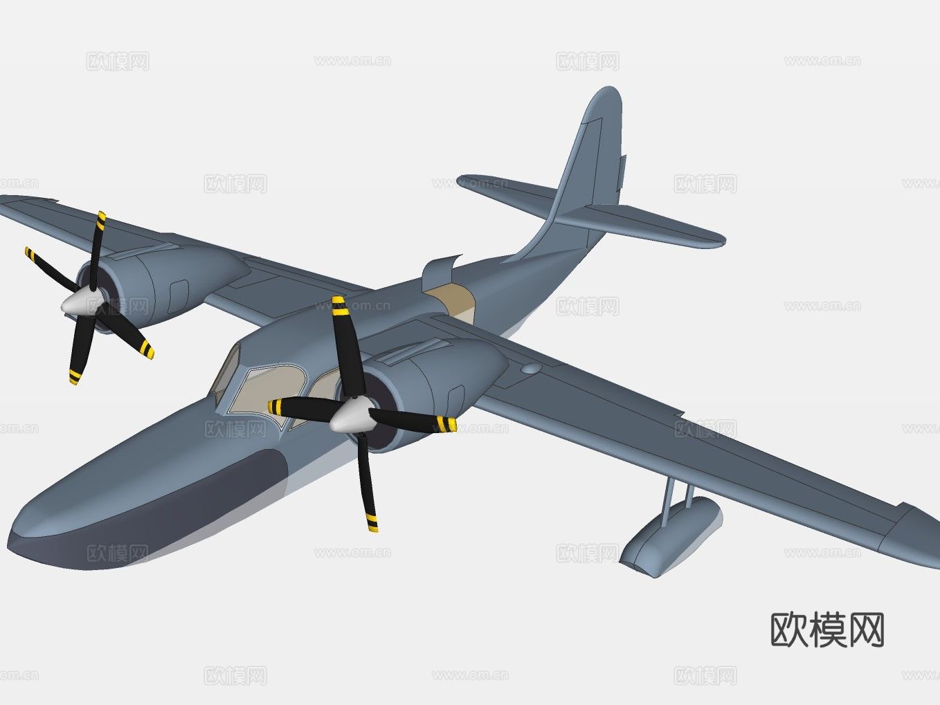 飞机su模型