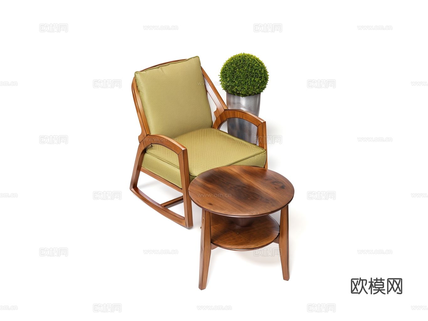 沙发茶几 休闲椅su模型