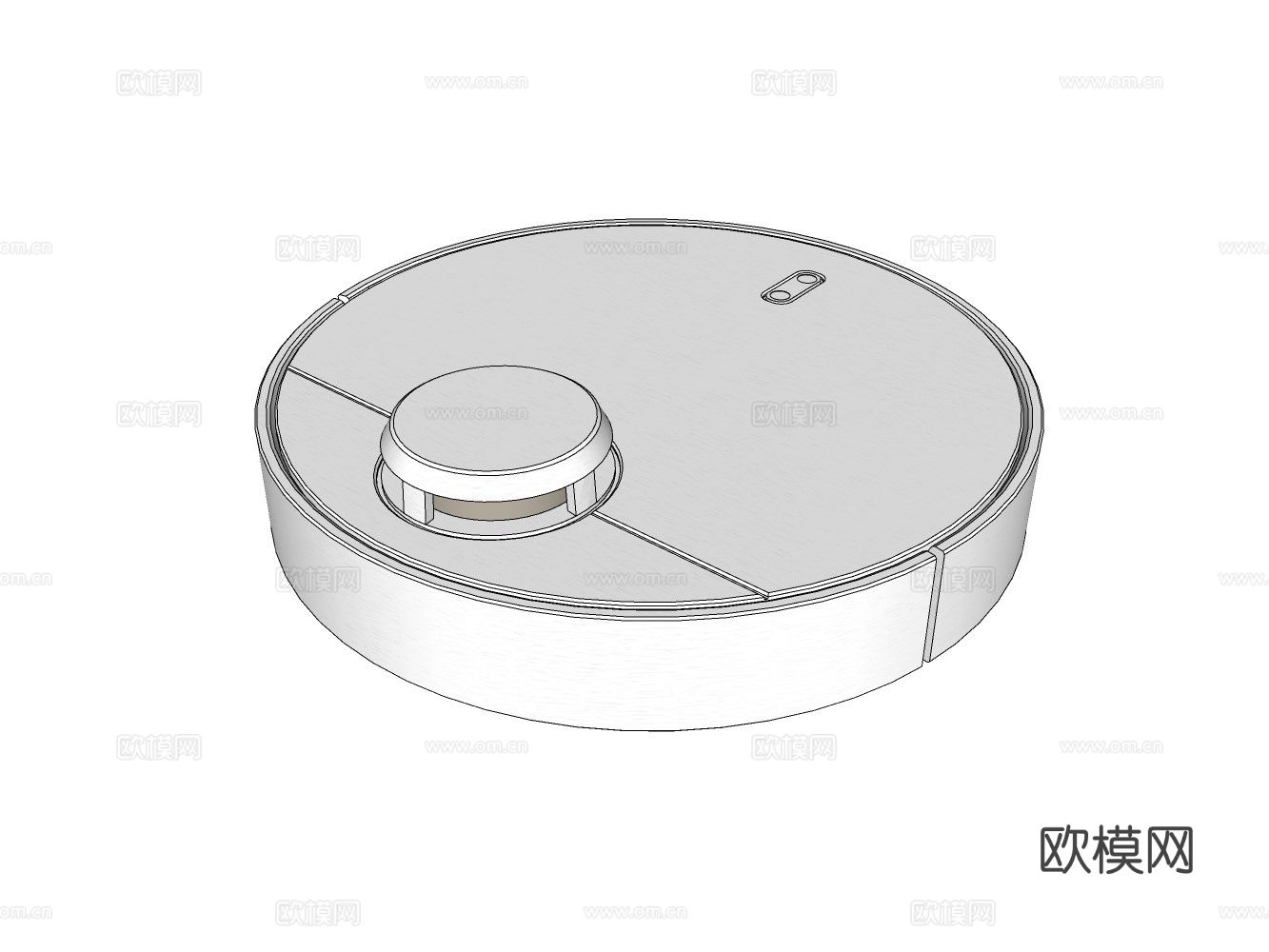 扫地机器人su模型