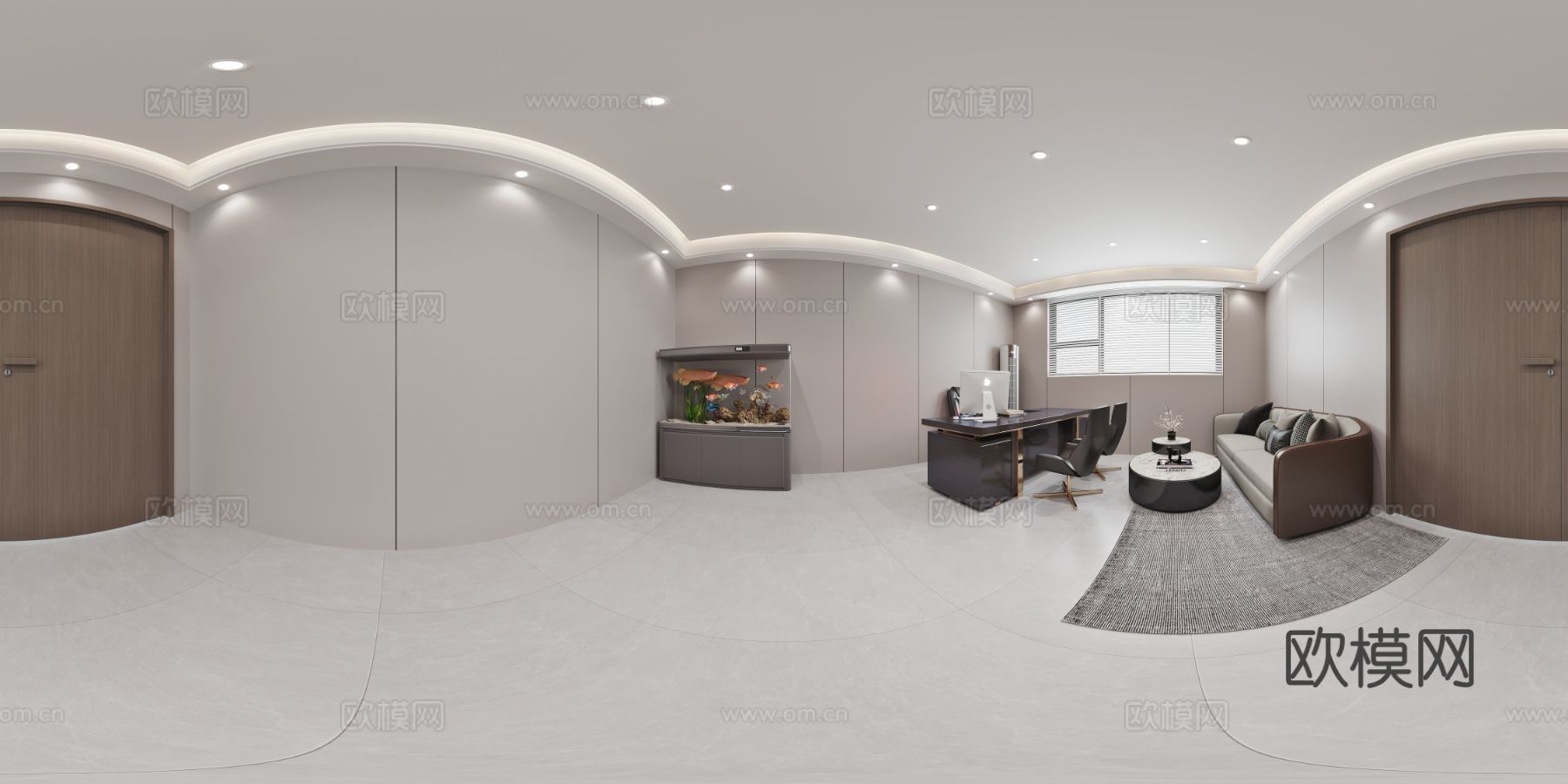 爱国村设计客餐厅 卧室 方案全景效果图下载（渲染图10）