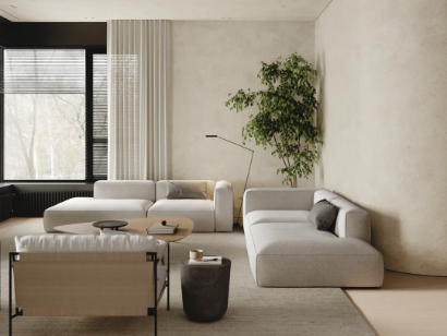 Darya Maiorova | 原木极简风住宅，充满暖意的舒适空间！