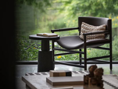 吴文粒｜成都麓湖简约样板间，120㎡装出大平层！