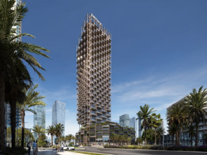 扎哈事务所迪拜新作：阿联酋迪拜 Symphony Tower