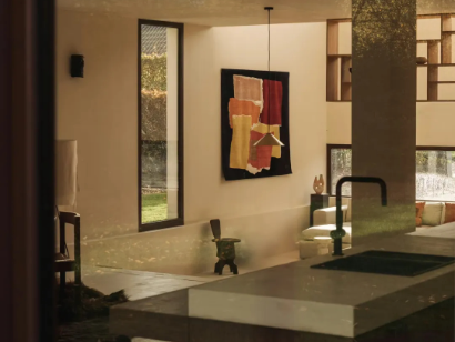 Mison Osaïn｜比利时设计师打造的静谧居所