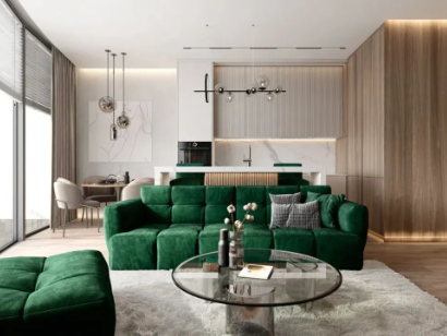 Andriy Grushka | 98m²轻奢格调下的现代住宅