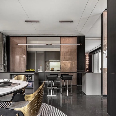 尚诺柏纳设计 现代餐厅吧台