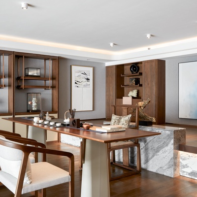 C.H.Y室内设计 现代书房