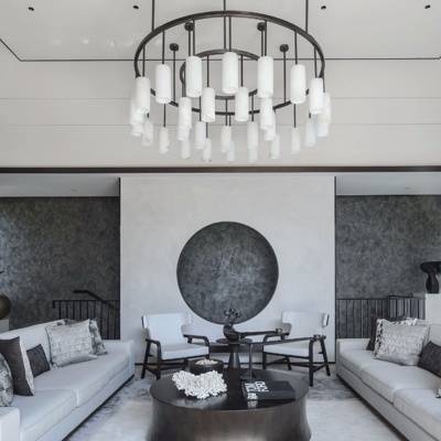 曾建龙设计 中式客厅