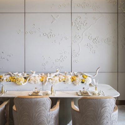 -杜文彪设计 现代轻奢餐桌椅