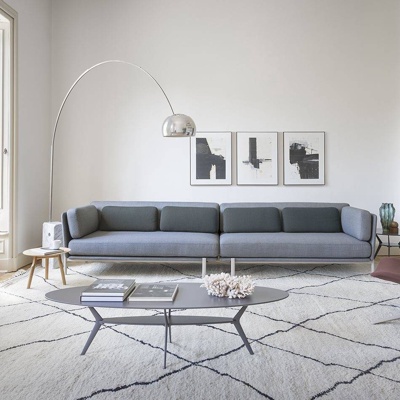 意大利Alias品牌 北欧布艺沙发组合