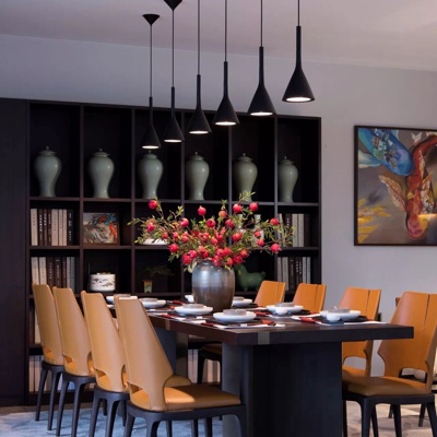 胡中维设计 新中式餐厅