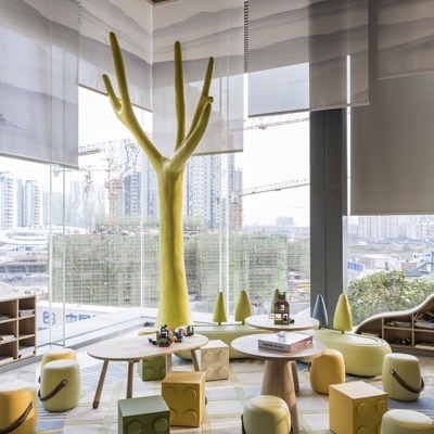 元禾大千设计 售楼处儿童休闲区