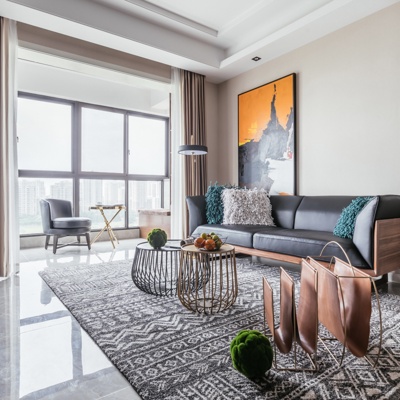 一道设计 现代客厅