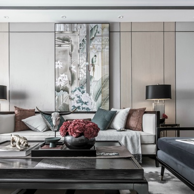 刘卫军  新中式沙发组合