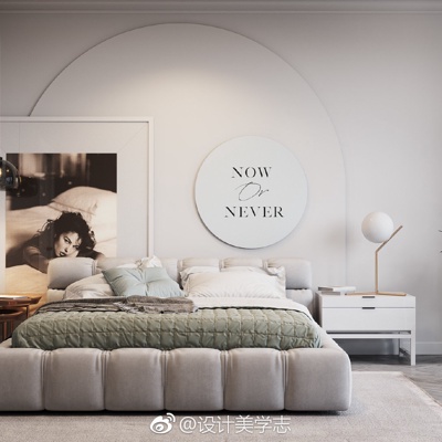 Julia Skochemaro设计 北欧布艺双人床