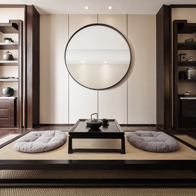 太合设计 新中式茶室榻榻米