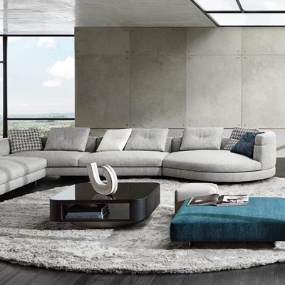 意大利MINOTTI品牌现代沙发组合