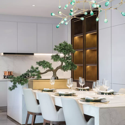 梁建国设计 新中式餐厅